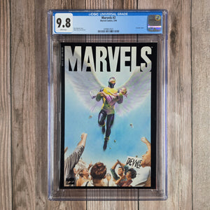 Marvels #2 CGC 9.8 The dawn of mutant hysteria (cert 7021)