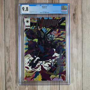 Ninjak #1 CGC 9.8 Chromium wraparound cover (cert 7022)