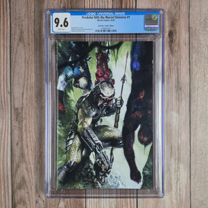 Predator Kills the Marvel Universe #1 CGC 1:100 9.6 Dell'Otto "Virgin" Edition, High-octane crossover (cert 7017)
