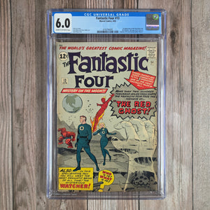 Fantastic Four #13 CGC 6.0 1st appearance of the Watcher (cert 4005)