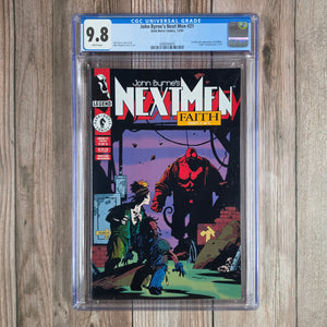 John Byrne's Next Men #21 CGC 9.8 1st appearance of Hellboy in color (cert 0005)