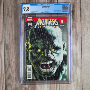 Avengers #684 CGC 9.8 WP Revelation that the Hulk is immortal (cert 4019)