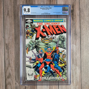 Uncanny X-Men #156 CGC 9.8 WP Origin of Corsair, 1st Appearance of the Acanti (Cert 4023)