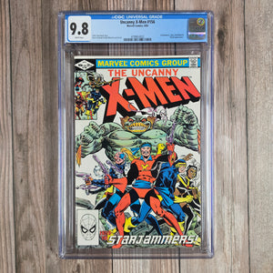 Uncanny X-Men #156 CGC 9.8 WP Origin of Corsair, 1st Appearance of the Acanti (Cert 4022)