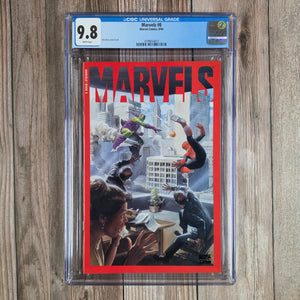 Marvels #0 CGC 9.8 Alex Ross cover & art (cert 4015)
