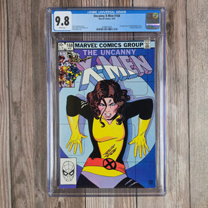 Uncanny X-Men #168 CGC 9.8 WP 1st appearance of Madelyne Pryor, later becomes Goblin Queen (cert 4005)