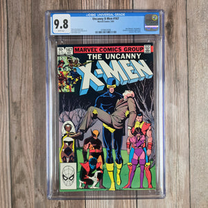 Uncanny X-Men #167 CGC 9.8 WP Cover art by Paul Smith (Cert 4006)