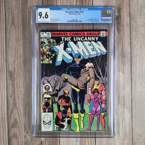 Uncanny X-Men #167 CGC 9.6 WP Cover art by Paul Smith (Cert 4007)