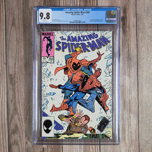 Amazing Spider-Man #260 CGC 9.8 WP Hobgoblin and Rose appearance (cert 4010)