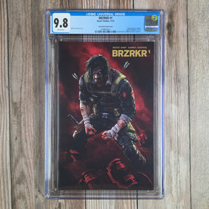 BRZRKR #1 CGC 9.8 Grassetti Variant Cover,  Comic Tom Exclusive(Cert 4011)