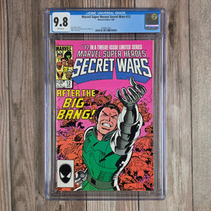 Marvel Super Heroes Secret Wars #12 CGC 9.8 WP Final issue of series (cert 3022)