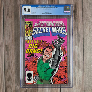 Marvel Super Heroes Secret Wars #12 CGC 9.6 WP Final issue of series (cert 3021)