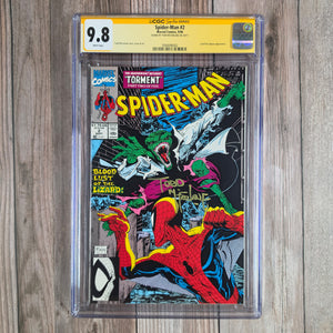 Spider-Man #2 CGC 9.8 SS Todd McFarlane, TORMENT Part 2 (cert 6002)