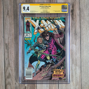 Uncanny X-Men #266 CGC 9.4 WP Newsstand Edition, SS Chris Claremont, 2nd appearance and first cover of Gambit (cert 6004)