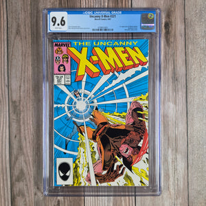 X-Men #221 CGC 9.6 WP 1st full appearance of Mr. Sinister (cert 3003)