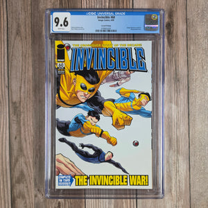 Invincible #60 CGC 9.6 Second Printing, Death of Rex-Plode (cert 3001)