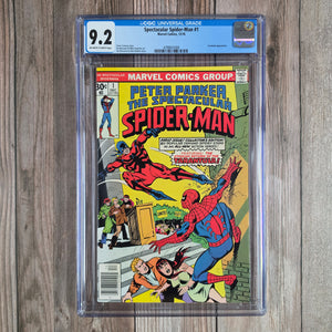 Spectacular Spider-Man #1 CGC 9.2 Second ongoing Spider-Man headlining series