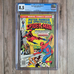 Spectacular Spider-Man #1 CGC 8.5 Second ongoing Spider-Man headlining series