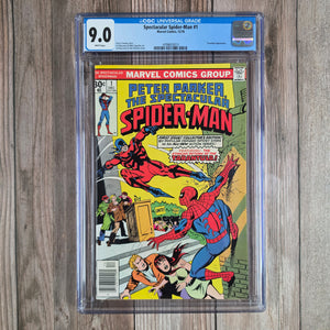 Spectacular Spider-Man #1 CGC 9.0 Second ongoing Spider-Man headlining series