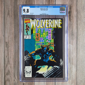 Wolverine #24 CGC 9.8 Iconic cover art by Jim Lee (cert 7017)