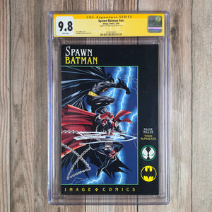 Spawn-Batman #nn CGC 9.8 SS Frank Miller, Batman/Spawn crossover distributed by Image, created by Todd McFarlane and Frank Miller (cert 8003)