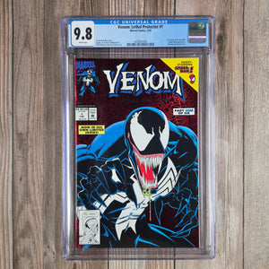 Venom: Lethal Protector #1 CGC 9.8 First solo series featuring Venom (cert 1004)