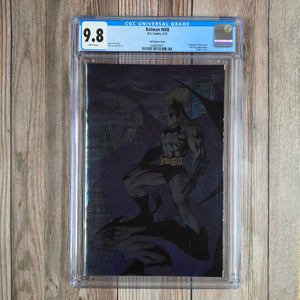 Batman #608 CGC 9.8 Foil Variant Cover, ICONIC Cover art by Jim Lee (Cert 9011)