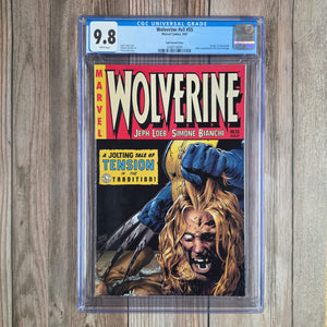 Wolverine #v3 #55 CGC 9.8 Land Variant cover, Variant cover art by Greg Land (cert 4009)