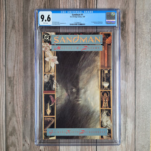 Sandman #1 CGC 9.6 WP 1st appearance of Dream aka Morpheus(Cert 9013)