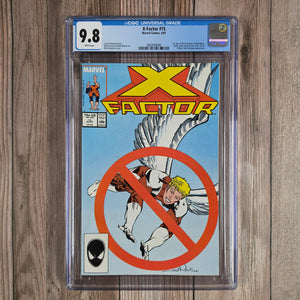 X-Factor #15 CGC 9.8 WP 1st Appearance of the Horsemen of Apocalypse, 1st Cameo of Ship (Cert 9006)