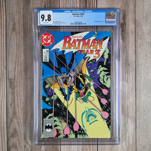 Batman #438 CGC 9.8  Cover Art by George Pérez (Cert 4009)
