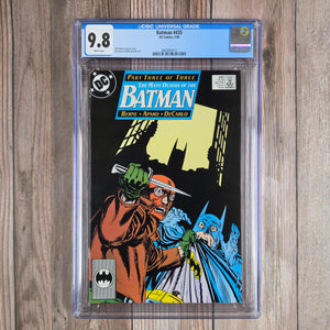 Batman #435 CGC 9.8 WP "The many deaths of Batman" (cert 4012)