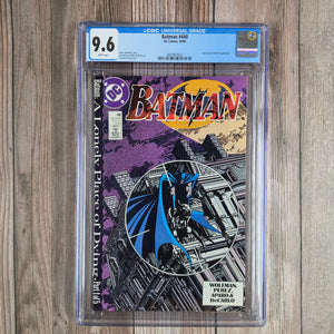 Batman #440 CGC 9.6 A Lonely Place Of Dying, Part 1 (cert 4022)