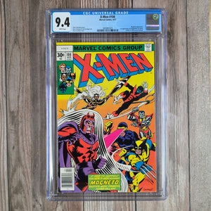 X-Men #104 CGC 9.4 WP 1st appearance of Corsair, father of Cyclops, Havok and Vulcan (cert 1025)