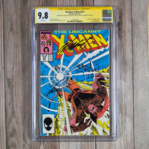 Uncanny X-Men #221 CGC 9.8 WP SS Chris Claremont, Marc Silvestri, Dan Green. 1st full appearance of Mr. Sinister (Cert 9003)