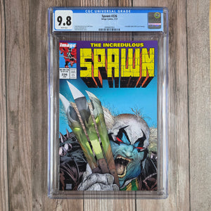 Spawn #226 CGC 9.8 Incredible Hulk #340 Cover Homage LOW PRINT RUN (Cert 2003)