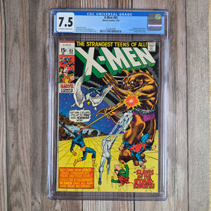 X-Men #65 CGC 7.5 Cover art by Marie Severin and Tom Palmer (Cert 0002)