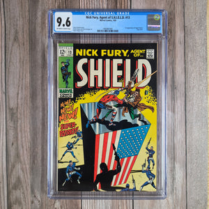 Nick Fury, Agent of S.H.I.E.L.D. #13 CGC 9.6 1st appearance and death of Super Patriot (cert 7001)