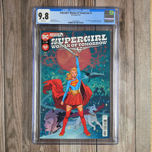 Supergirl: Woman of Tomorrow #1 CGC 9.8 1st appearance of Krem of the Yellow Hills (cert 8003)