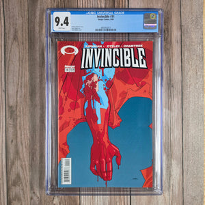 Invincible #11 CGC 9.4 Origin of Omni-Man (cert 2017)