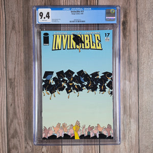 Invincible #17 CGC 9.4 Cory Walker Cover, LOW PRINT (Cert 2013)