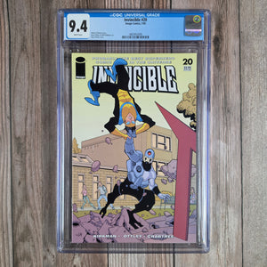 Invincible #20 CGC 9.4 1st appearance of D.A. Sinclair, LOW PRINT (Cert 2009)