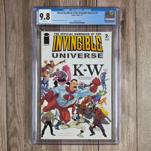 The Official Handbook of the Invincible Universe #2 CGC 9.8 WP (Cert 2023)