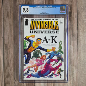The Official Handbook of the Invincible Universe #1 CGC 9.8 WP (Cert 2024)