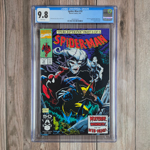 Spider-Man #10 CGC 9.8 Wolverine and Wendigo appearance (cert 3023)