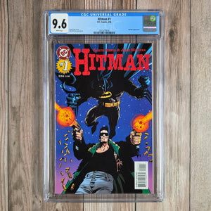 Hitman #1 CGC 9.6 Batman appearance (cert 9018)