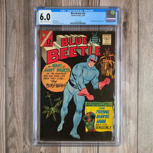 Blue Beetle #53 CGC 6.0 Praying Mantis Man appearance (cert 2002)