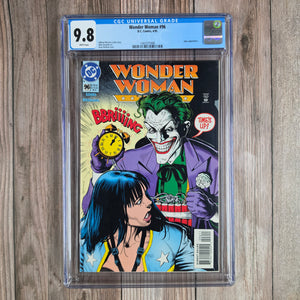 Wonder Woman #96 CGC 9.8 Joker cover art by Brian Bolland (cert 1008)