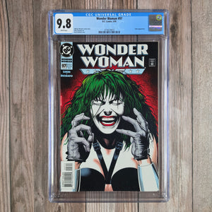 Wonder Woman #97 CGC 9.8 Joker Appearance (cert 4013)