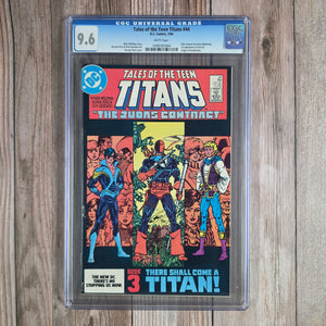Tales of the Teen Titans #44 CGC 9.6 WP Dick Grayson becomes Nightwing, formerly Robin (Cert 7004)